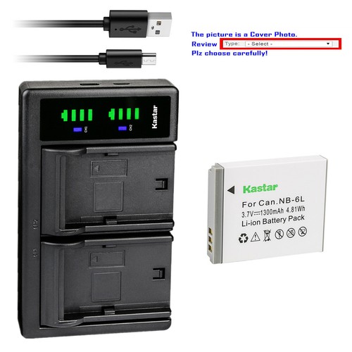 Kastar battery ltd2 charger - kastar,
