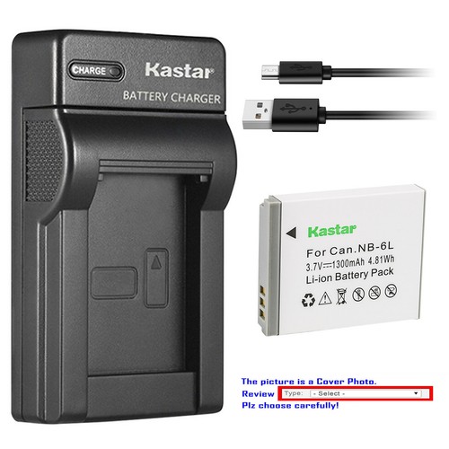 Kastar battery slim charger - kastar,
