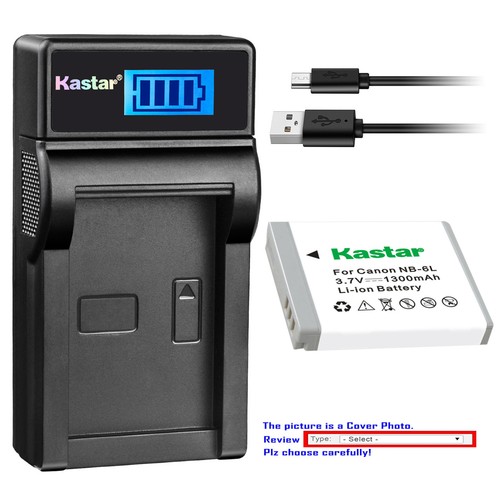 Kastar battery usb charger for - charger,