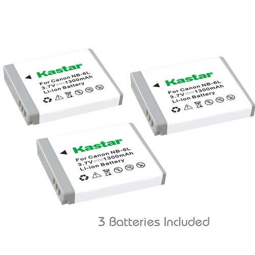Kastar battery for canon - nb-6l,