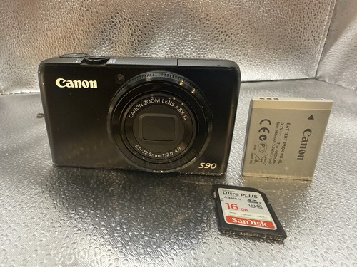 Canon powershot s90 black - canon,